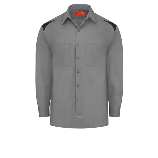 Dickies Shirts - Men's Long Sleeve Performance... from ASI 86018 Scrub Authority / Uniform Stores