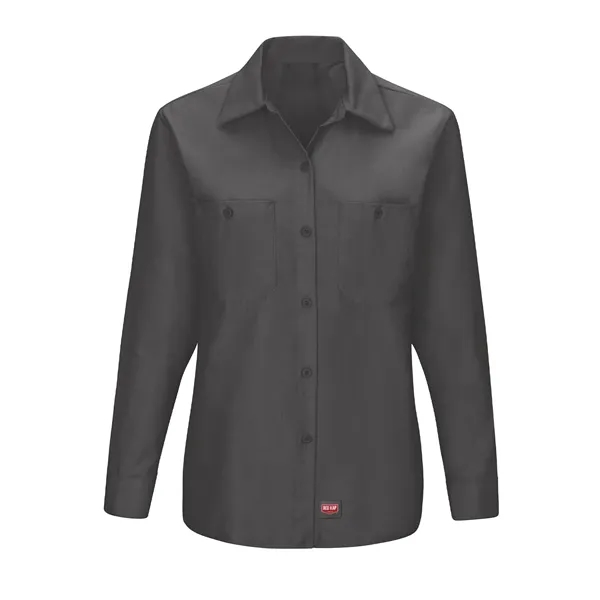 Red Kap Women's Long Sleeve Work Shirt With Mimix... from ASI 86018 Scrub Authority / Uniform Stores