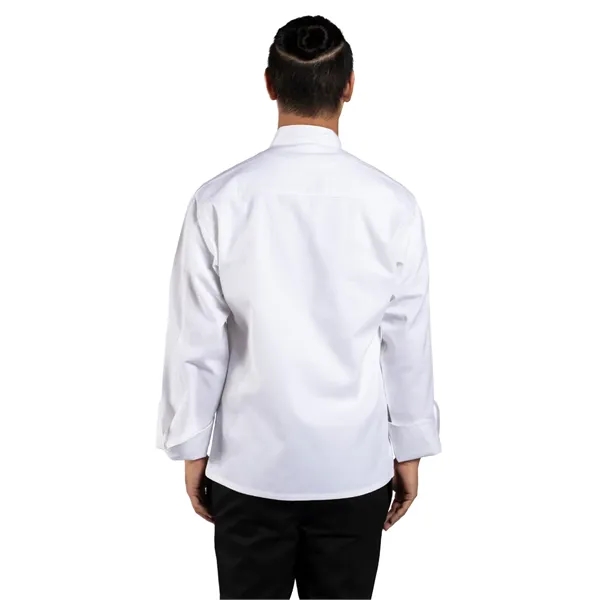 Uncommon Threads Unisex Sienna Chef Coat - White... from ASI 86018 Scrub Authority / Uniform Stores