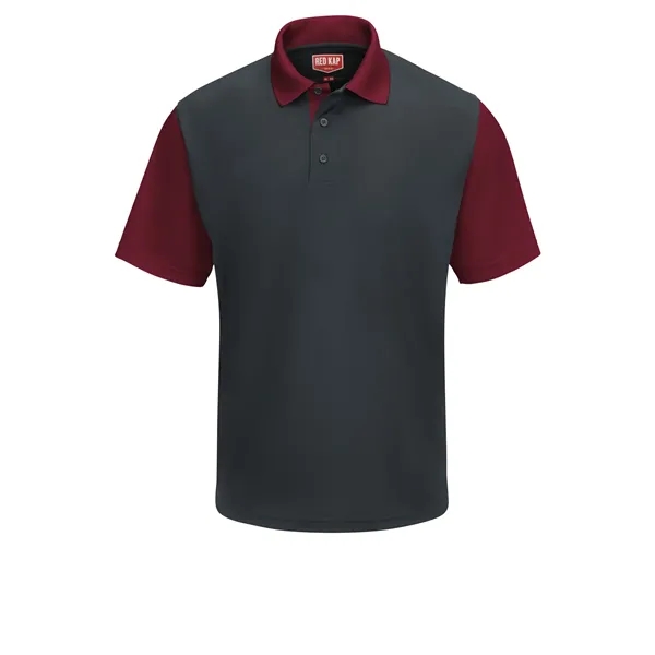 Red Kap Shirts - Men's Short Sleeve Performance Knit Colo...... from ASI 86018 Scrub Authority / Uniform Stores