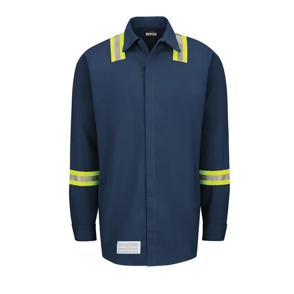 Bulwark Shirts - Unisex Enhanced Visibility Concealed-Gri...... from ASI 86018 Scrub Authority / Uniform Stores