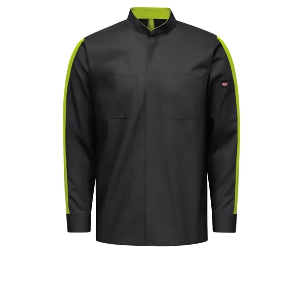 Red Kap Shirts - Men's Long Sleeve Two-Tone Pro+ Work wit...... from ASI 86018 Scrub Authority / Uniform Stores