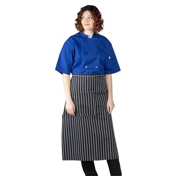 Uncommon Threads Unisex Full Bistro Apron - White... from ASI 86018 Scrub Authority / Uniform Stores