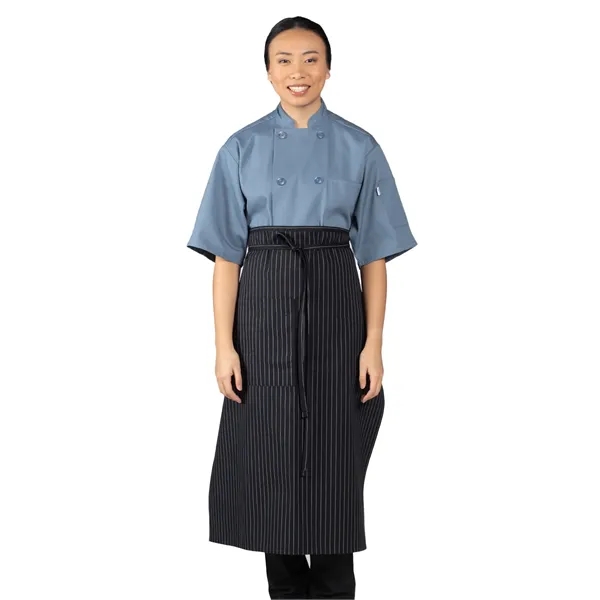 Uncommon Threads Unisex Full Bistro Apron - White... from ASI 86018 Scrub Authority / Uniform Stores