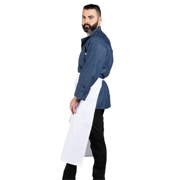 Uncommon Threads Unisex Full Bistro Apron - White... from ASI 86018 Scrub Authority / Uniform Stores