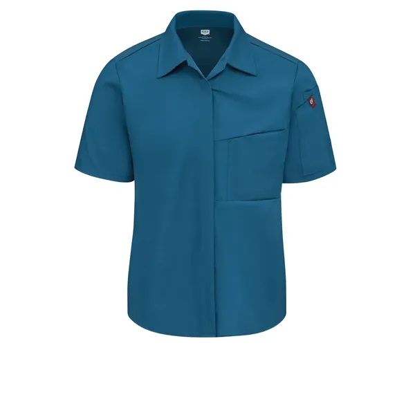 Red Kap Culinary - Women's Airflow Cook Shirt with OilBlok... from ASI 86018 Scrub Authority