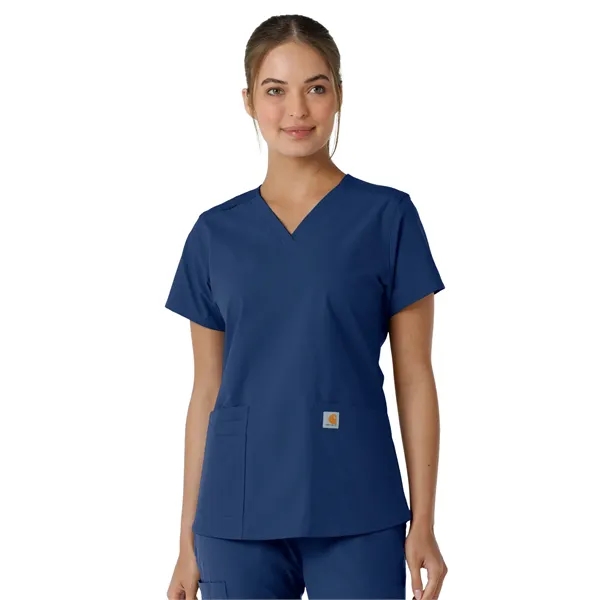 Carhartt - Force Essentials - Women's Four-Pocket V-Neck ...... from ASI 86018 Scrub Authority / Uniform Stores