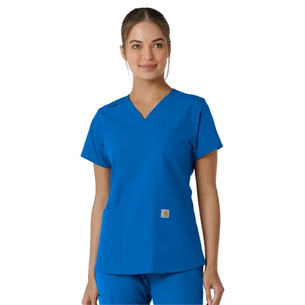 Carhartt - Force Essentials - Women's Four-Pocket V-Neck ...... from ASI 86018 Scrub Authority / Uniform Stores