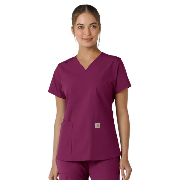 Carhartt - Force Essentials - Women's Four-Pocket V-Neck ...... from ASI 86018 Scrub Authority / Uniform Stores