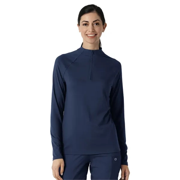 Wink - Layers - Women's Watch Window Quarter Zip Top... from ASI 86018 Scrub Authority / Uniform Stores