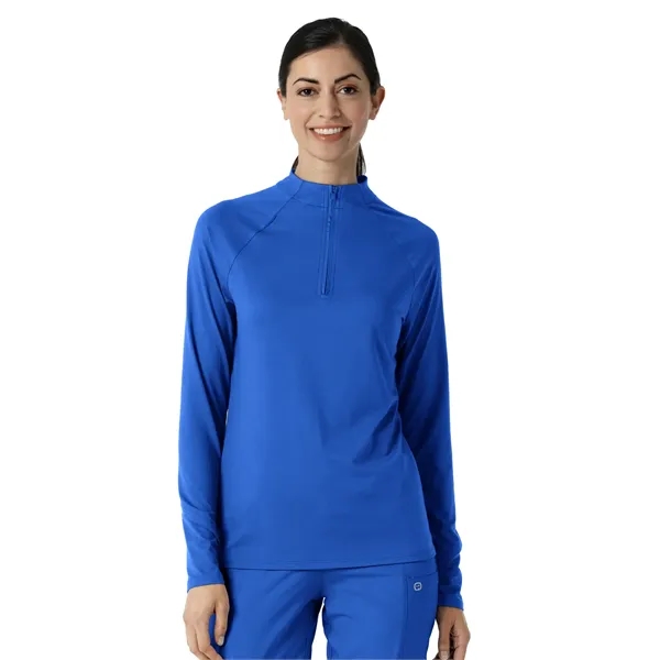 Wink - Layers - Women's Watch Window Quarter Zip Top... from ASI 86018 Scrub Authority / Uniform Stores