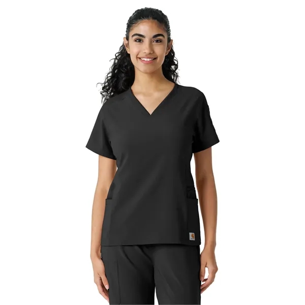 Carhartt Scrubs - Force Essentials - Women's Knit Panel S...... from ASI 86018 Scrub Authority / Uniform Stores