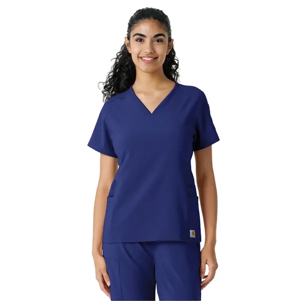 Carhartt Scrubs - Force Essentials - Women's Knit Panel S...... from ASI 86018 Scrub Authority / Uniform Stores
