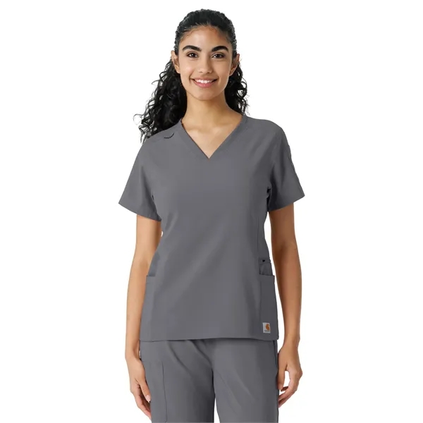Carhartt Scrubs - Force Essentials - Women's Knit Panel S...... from ASI 86018 Scrub Authority / Uniform Stores