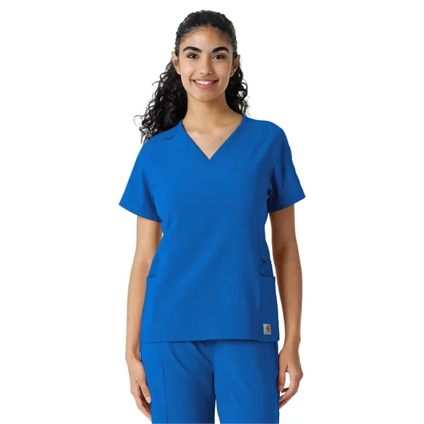 Carhartt Scrubs - Force Essentials - Women's Knit Panel S...... from ASI 86018 Scrub Authority / Uniform Stores