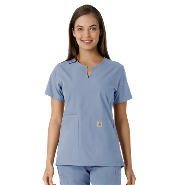 Carhartt Scrubs - Force Essentials Women's Notch Neck Tun...... from ASI 86018 Scrub Authority / Uniform Stores