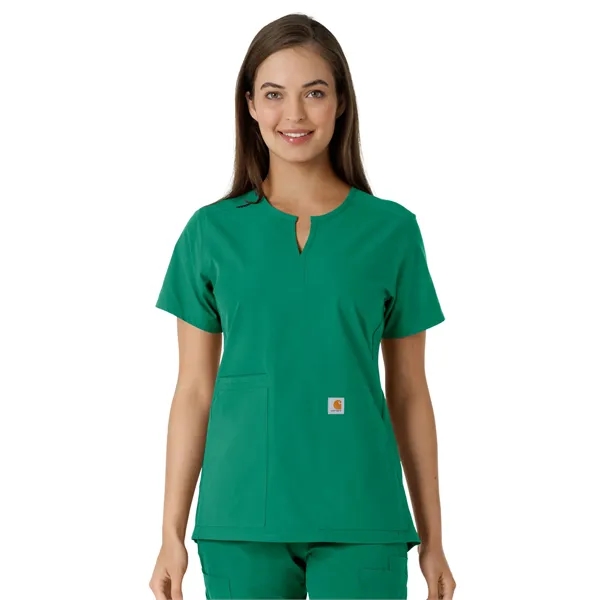 Carhartt Scrubs - Force Essentials Women's Notch Neck Tun...... from ASI 86018 Scrub Authority / Uniform Stores