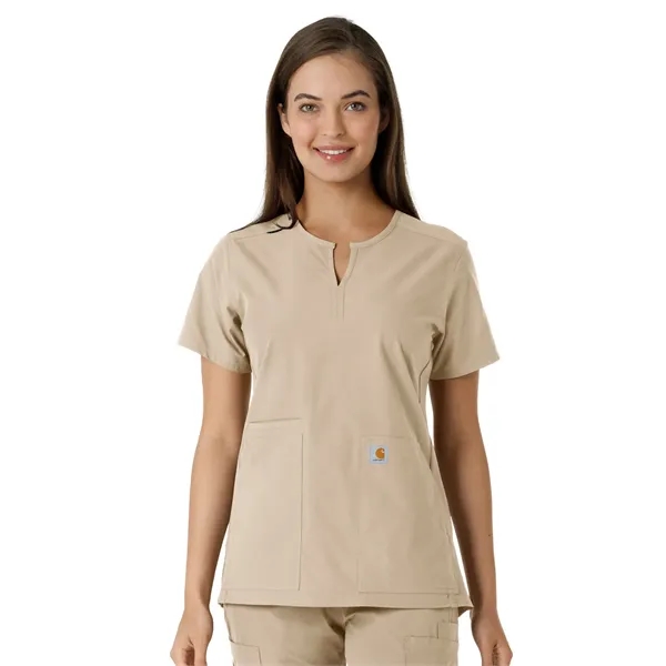 Carhartt Scrubs - Force Essentials Women's Notch Neck Tun...... from ASI 86018 Scrub Authority / Uniform Stores
