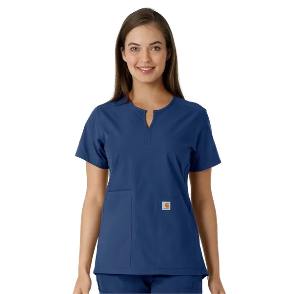 Carhartt Scrubs - Force Essentials Women's Notch Neck Tun...... from ASI 86018 Scrub Authority / Uniform Stores