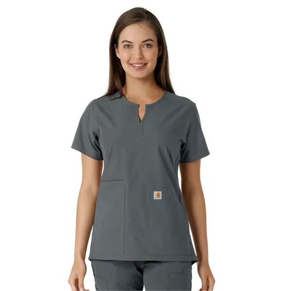 Carhartt Scrubs - Force Essentials Women's Notch Neck Tun...... from ASI 86018 Scrub Authority / Uniform Stores