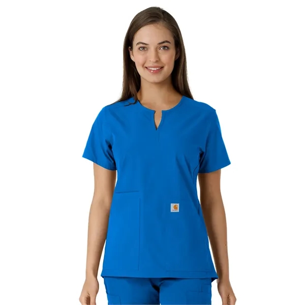 Carhartt Scrubs - Force Essentials Women's Notch Neck Tun...... from ASI 86018 Scrub Authority / Uniform Stores