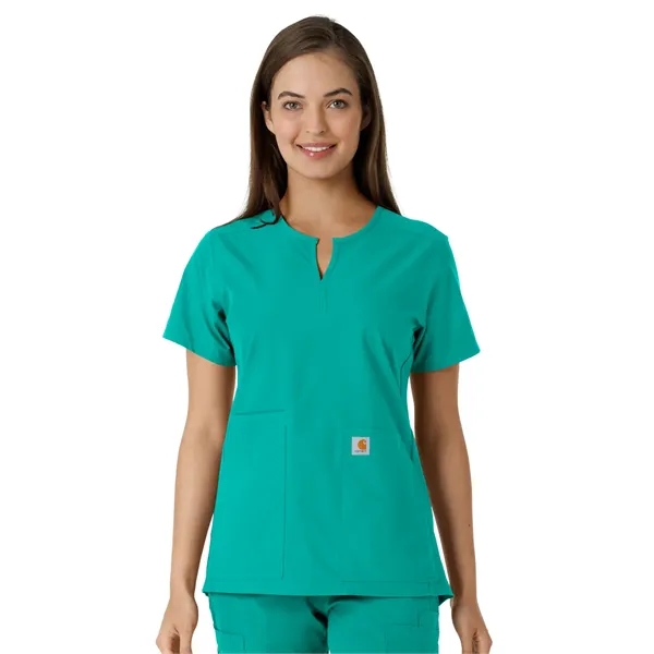 Carhartt Scrubs - Force Essentials Women's Notch Neck Tun...... from ASI 86018 Scrub Authority / Uniform Stores