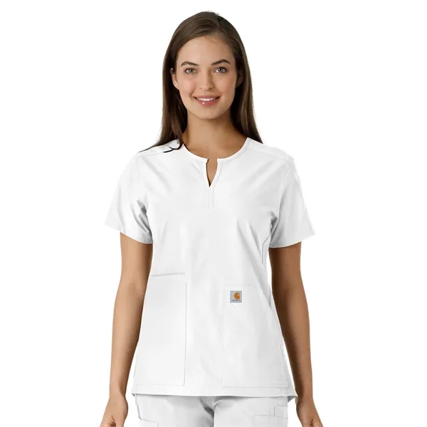 Carhartt Scrubs - Force Essentials Women's Notch Neck Tun...... from ASI 86018 Scrub Authority / Uniform Stores
