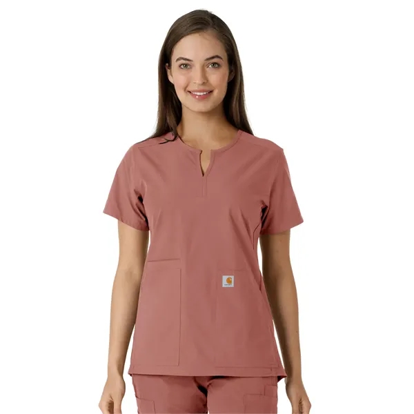 Carhartt Scrubs - Force Essentials Women's Notch Neck Tun...... from ASI 86018 Scrub Authority / Uniform Stores