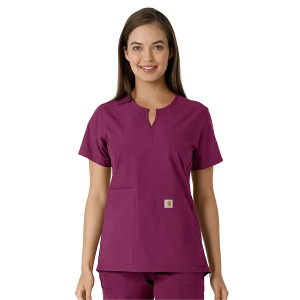 Carhartt Scrubs - Force Essentials Women's Notch Neck Tun...... from ASI 86018 Scrub Authority / Uniform Stores