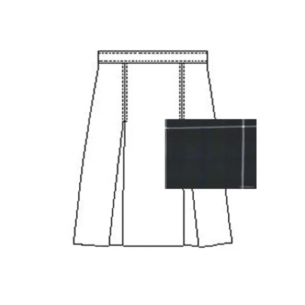 A+ Uniforms Skirts/Skorts - Skirt Model 34 - Polyester Pl...... from ASI 86018 Scrub Authority / Uniform Stores