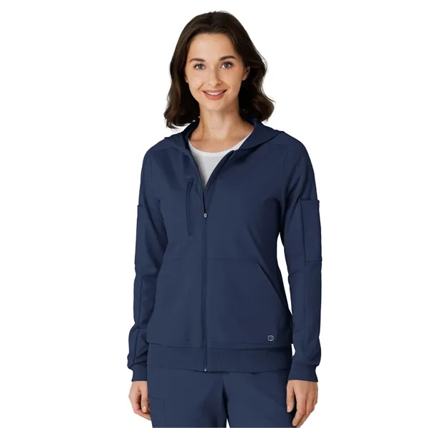 Wink - RENEW - Knit Women's Four-Pocket Zip Hoodie... from ASI 86018 Scrub Authority / Uniform Stores