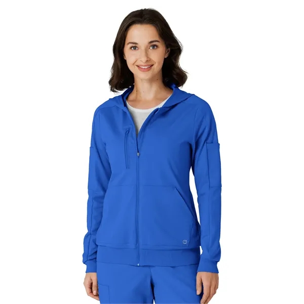 Wink - RENEW - Knit Women's Four-Pocket Zip Hoodie... from ASI 86018 Scrub Authority / Uniform Stores