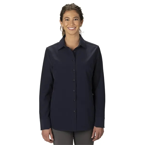 Edwards Garment - Point Grey - Women's Long Sleeve Shirt... from ASI 86018 Scrub Authority / Uniform Stores
