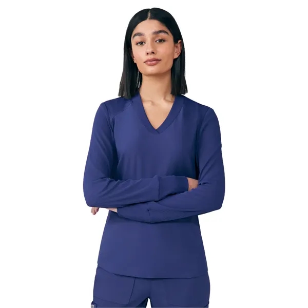 Landau - Forward - Women's Two-Pocket V-Neck Scrub Top... from ASI 86018 Scrub Authority / Uniform Stores