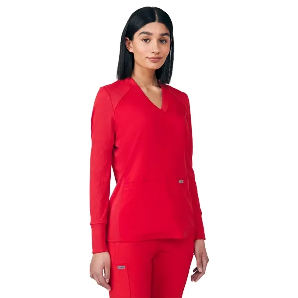 Landau - Forward - Women's Two-Pocket V-Neck Scrub Top... from ASI 86018 Scrub Authority / Uniform Stores
