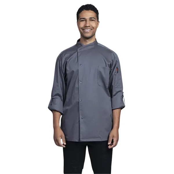 Uncommon Chef - Unisex Two-Pocket Roma Chef Coat... from ASI 86018 Scrub Authority / Uniform Stores