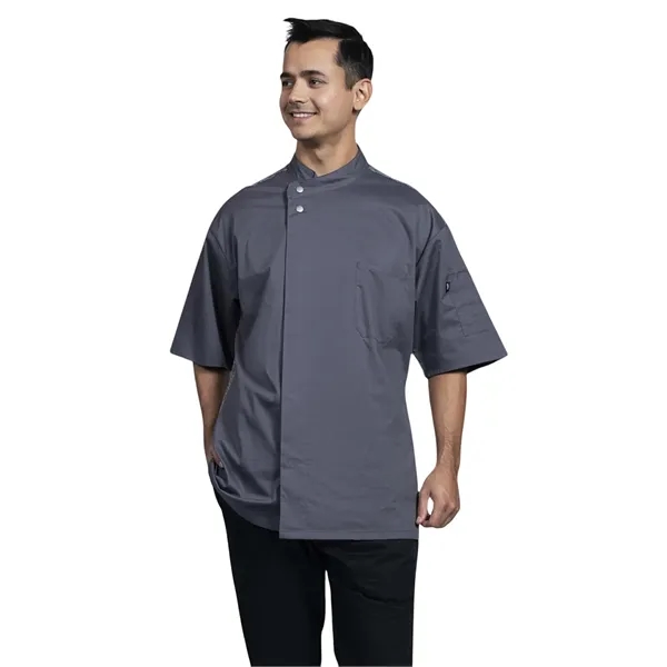 Uncommon Chef - Lycra - Men's 2-Pocket Brac Chef Coat... from ASI 86018 Scrub Authority / Uniform Stores