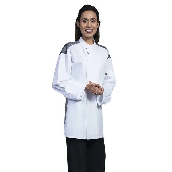 Uncommon Chef - Lycra - Unisex 2-Pocket Solta Chef Coat... from ASI 86018 Scrub Authority / Uniform Stores