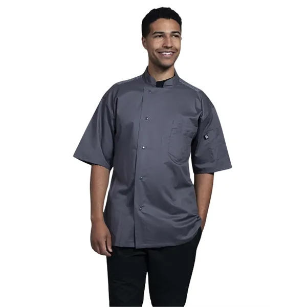 Uncommon Chef - Lycra - Unisex 2-Pocket Florence Chef Coat... from ASI 86018 Scrub Authority