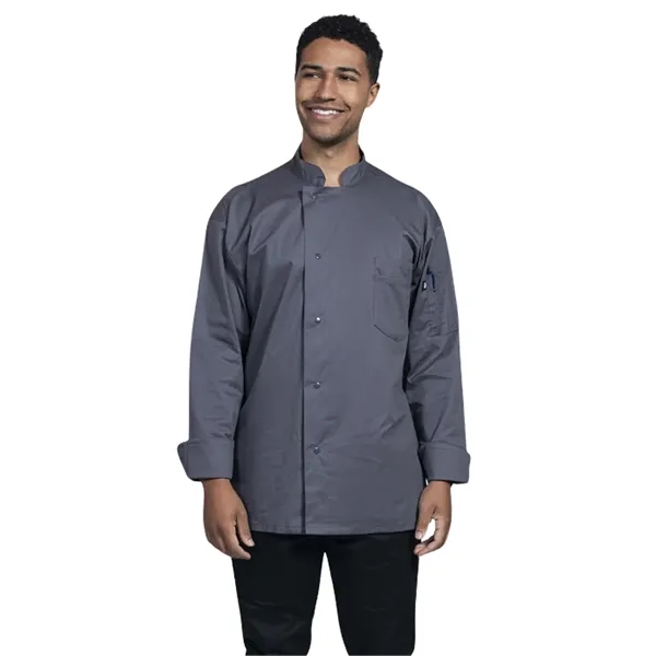 Uncommon Chef - Lycra - Unisex 2-Pocket Turin Chef Coat... from ASI 86018 Scrub Authority / Uniform Stores