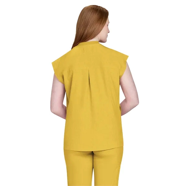 Basics - Women's Two-Pocket Round Neck Scrub Top... from ASI 86018 Scrub Authority / Uniform Stores