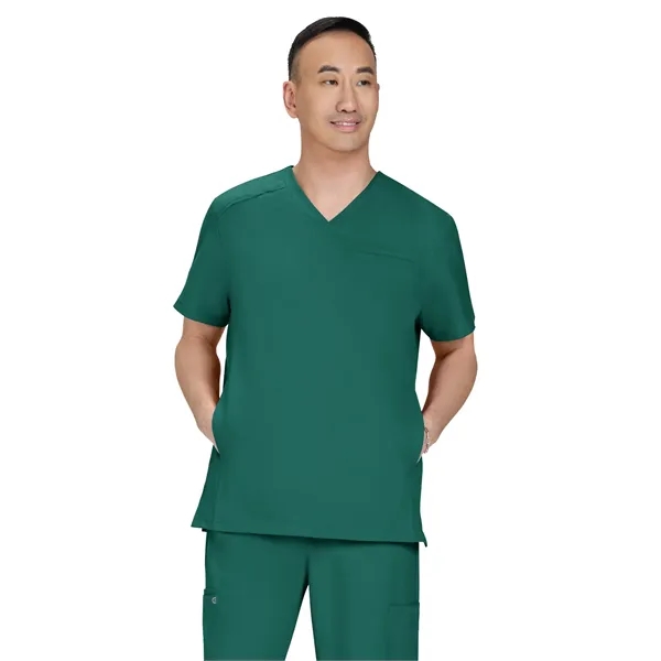 koi - Cureology - Men's Three Pocket Scrub Top... from ASI 86018 Scrub Authority / Uniform Stores