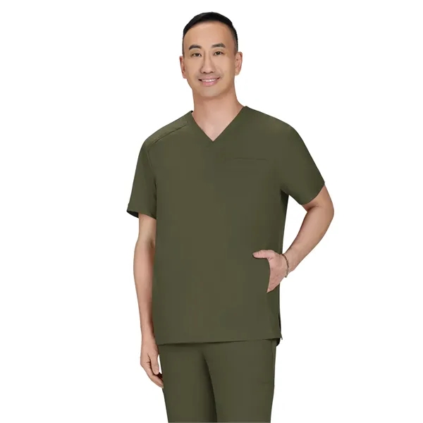 koi - Cureology - Men's Three Pocket Scrub Top... from ASI 86018 Scrub Authority / Uniform Stores
