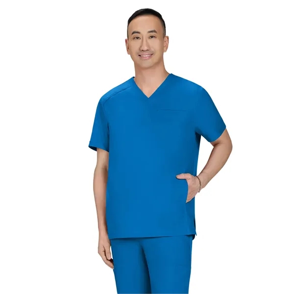koi - Cureology - Men's Three Pocket Scrub Top... from ASI 86018 Scrub Authority / Uniform Stores