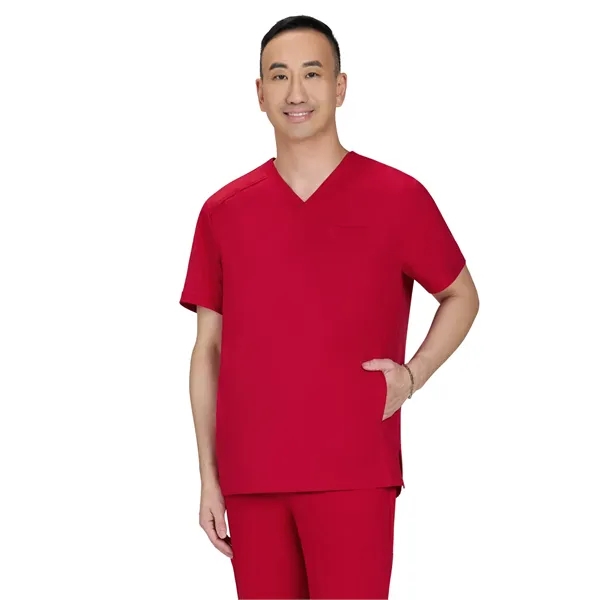koi - Cureology - Men's Three Pocket Scrub Top... from ASI 86018 Scrub Authority / Uniform Stores