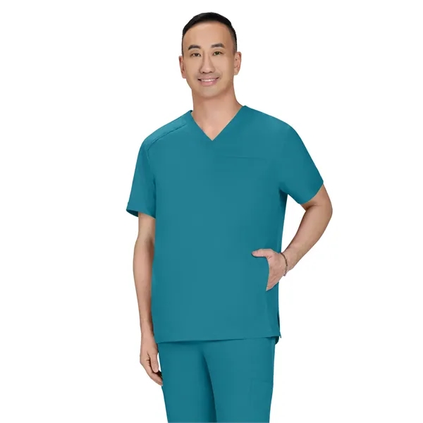 koi - Cureology - Men's Three Pocket Scrub Top... from ASI 86018 Scrub Authority / Uniform Stores