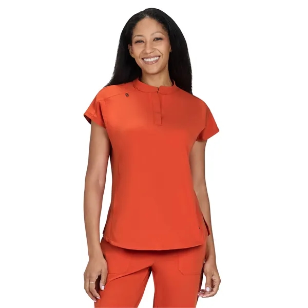 Next Gen - Women's Two-Pocket Button Closure Scrub Top... from ASI 86018 Scrub Authority / Uniform Stores