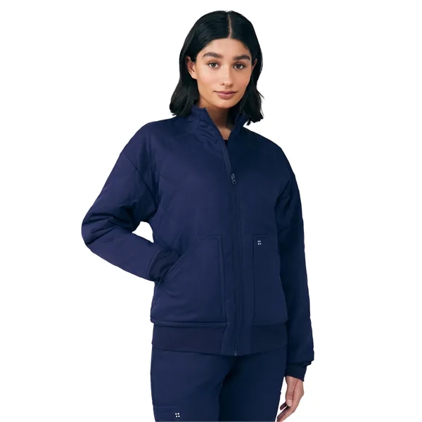 White Cross - VIBE - Women's 3-Pocket Scrub Jacket... from ASI 86018 Scrub Authority
