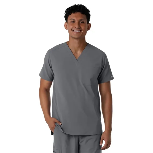 Wink - Nurtur - Men's Three-Pocket V-Neck Scrub Top... from ASI 86018 Scrub Authority