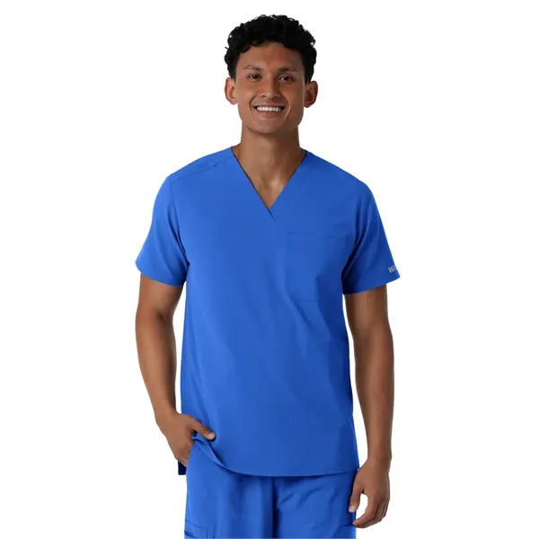 Wink - Nurtur - Men's Three-Pocket V-Neck Scrub Top... from ASI 86018 Scrub Authority